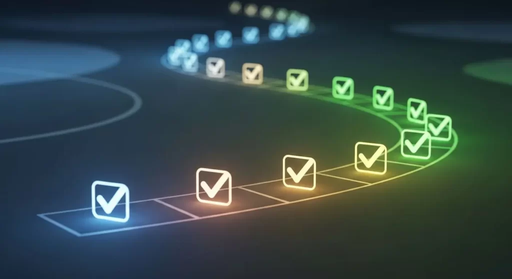 Micro-vitórias e sistema de recompensa