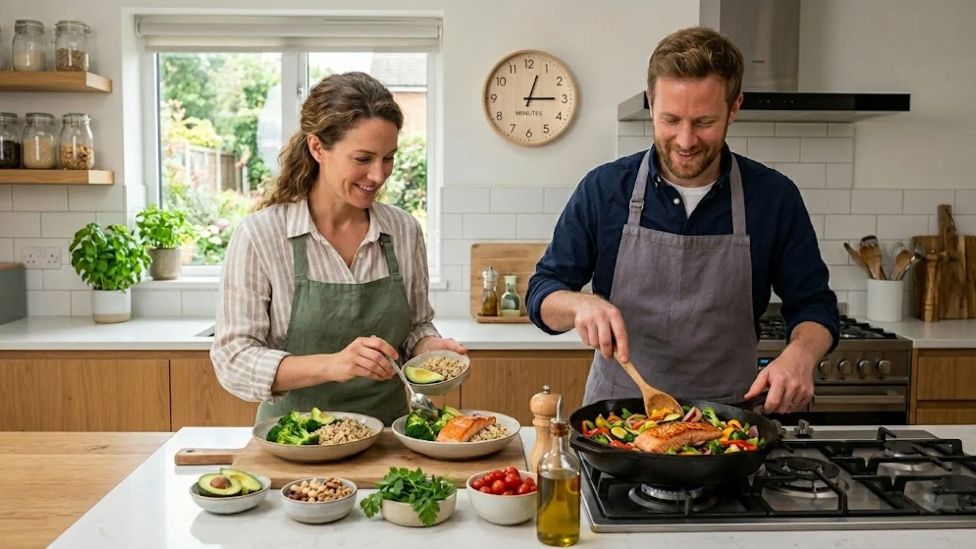 Receitas para Cérebro Ativo: 5 Jantares de 15 Minutos para Pais e Mães Melhorarem a Saúde Cognitiva